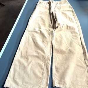 Women’s corduroys high rise and wide leg. New with tags.